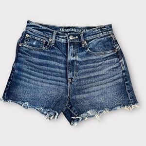 American Eagle Frayed Shorts Microshorts size 6
